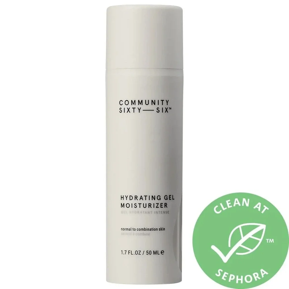 Community Sixty-Six Hydrating Gel Moisturizer 1.7 oz Hyaluronic Acid New in Box